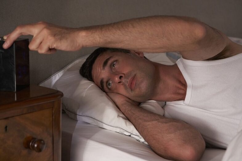 Insomnia bei Männer mat akuter Prostatitis