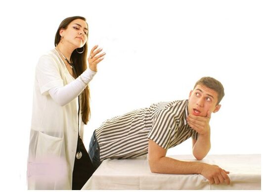 Kur männlech Krankheet mat Massage