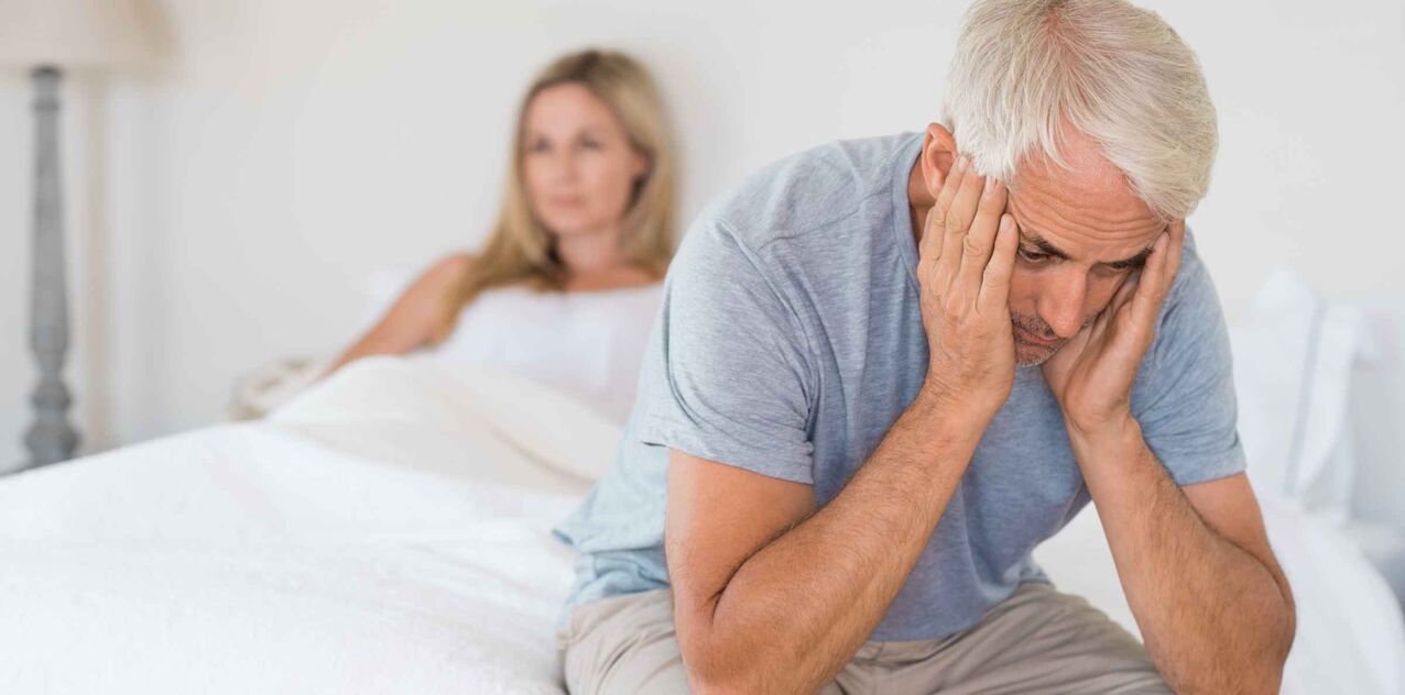 Symptomer vun Prostatitis bei Männer